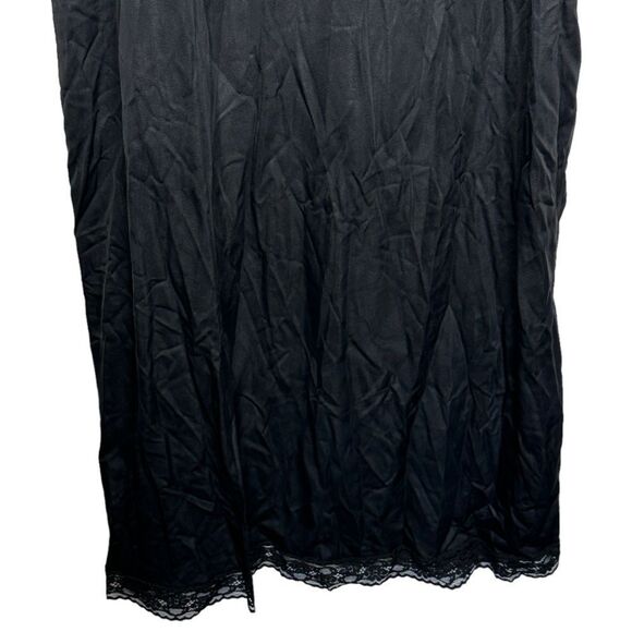 Vintage Vanity‎ Fair Full Black Slip - Picture 3 of 6